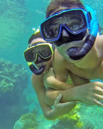 Snorkeling at the Creol Rock