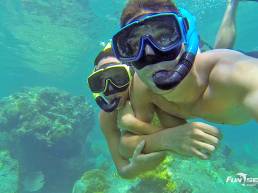 Snorkeling at the Creol Rock