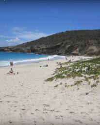 Saline beach St Barth